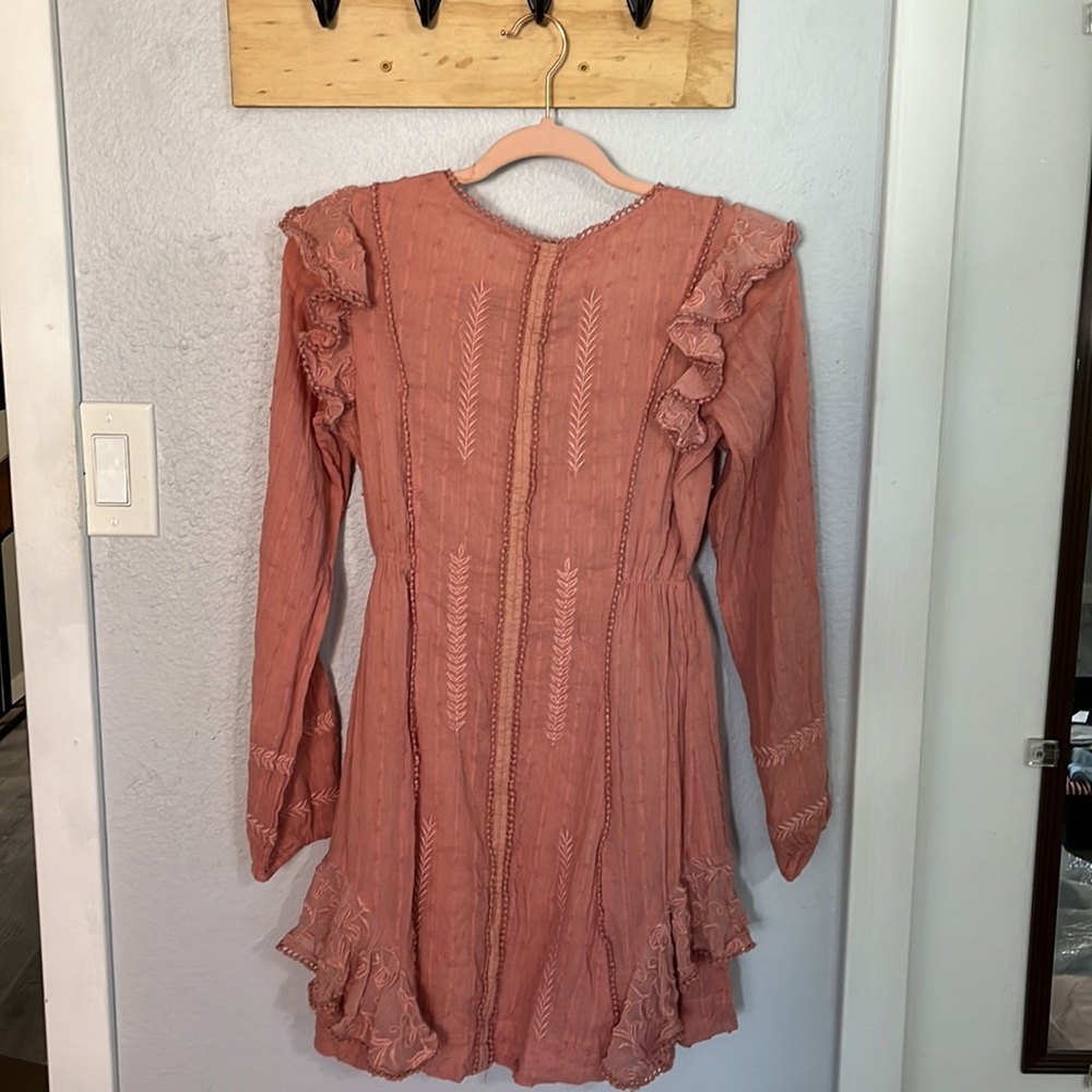 Free People | Dusty Pink Dress - Picture 3 of 3